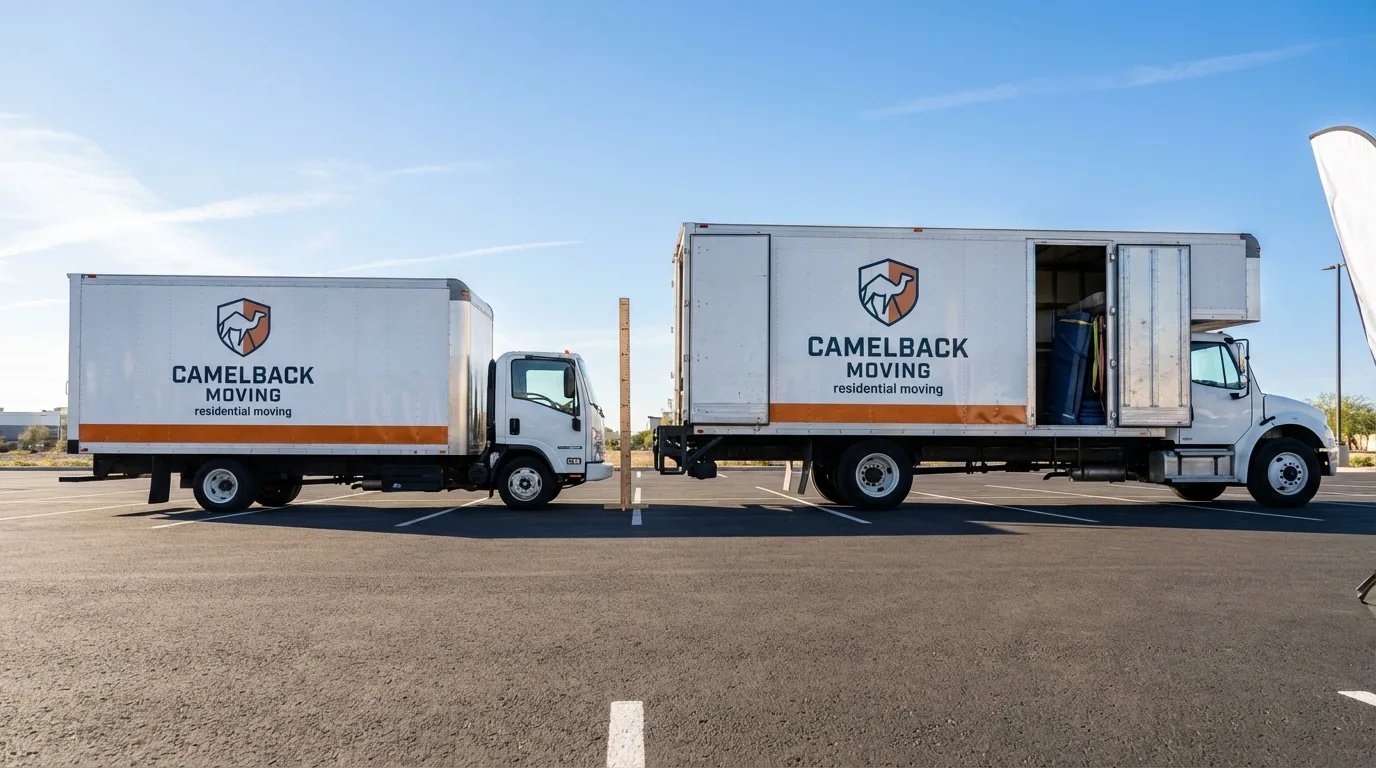 Moving truck size capacity guide in Ridgefield Park